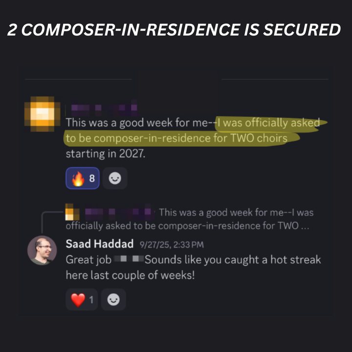 Student accomplishment