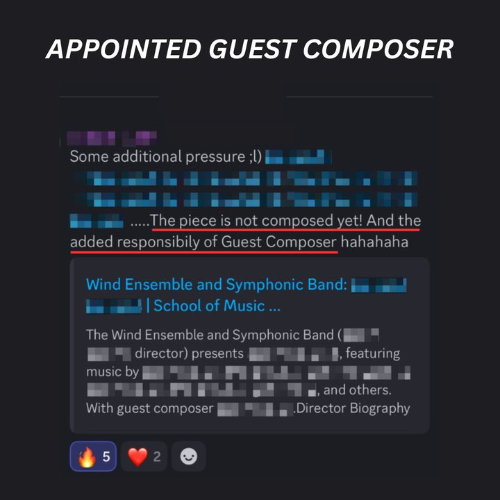 Student accomplishment